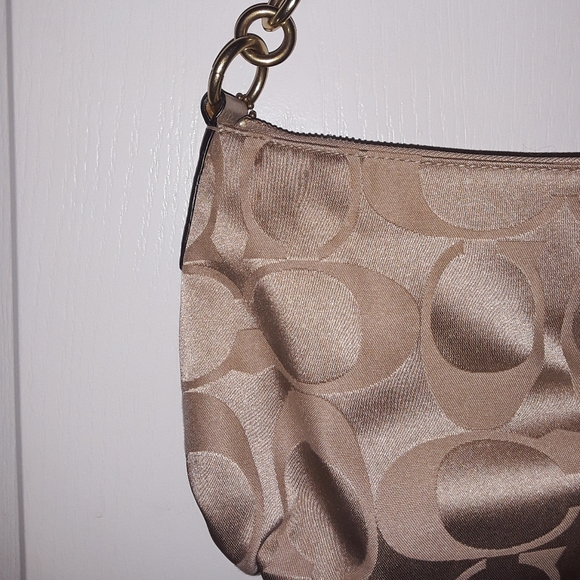 Coach Poppy Monogram Handbag Bag - Picture 4 of 11